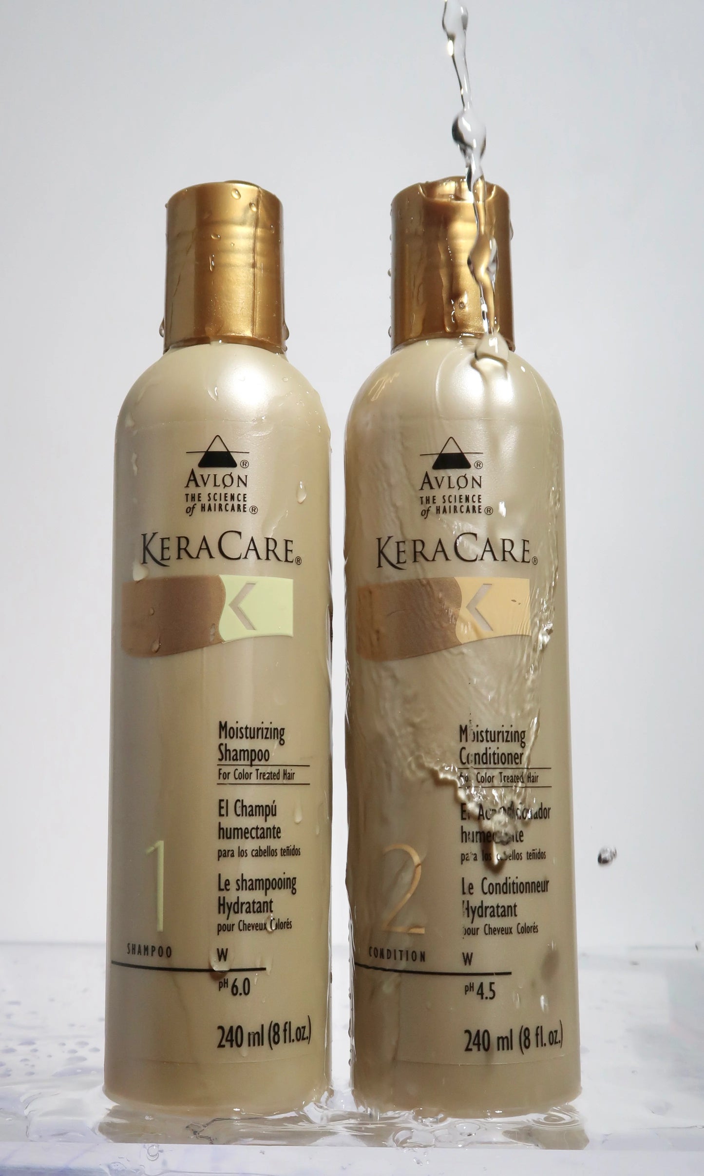 Keracare Moisturizing Shampoo for Color Treated Hair 8 oz