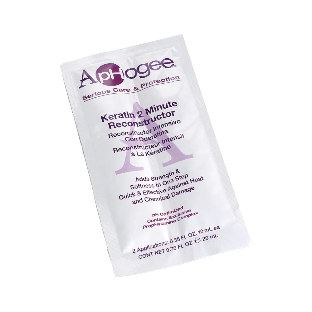 Aphogee Keratin 2 Minute Reconstructor Pack 0.35 oz
