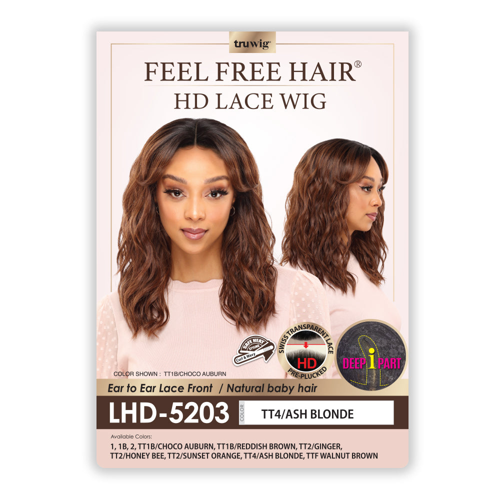 HR Tru Wig LHD-5203 HD Lace Wig