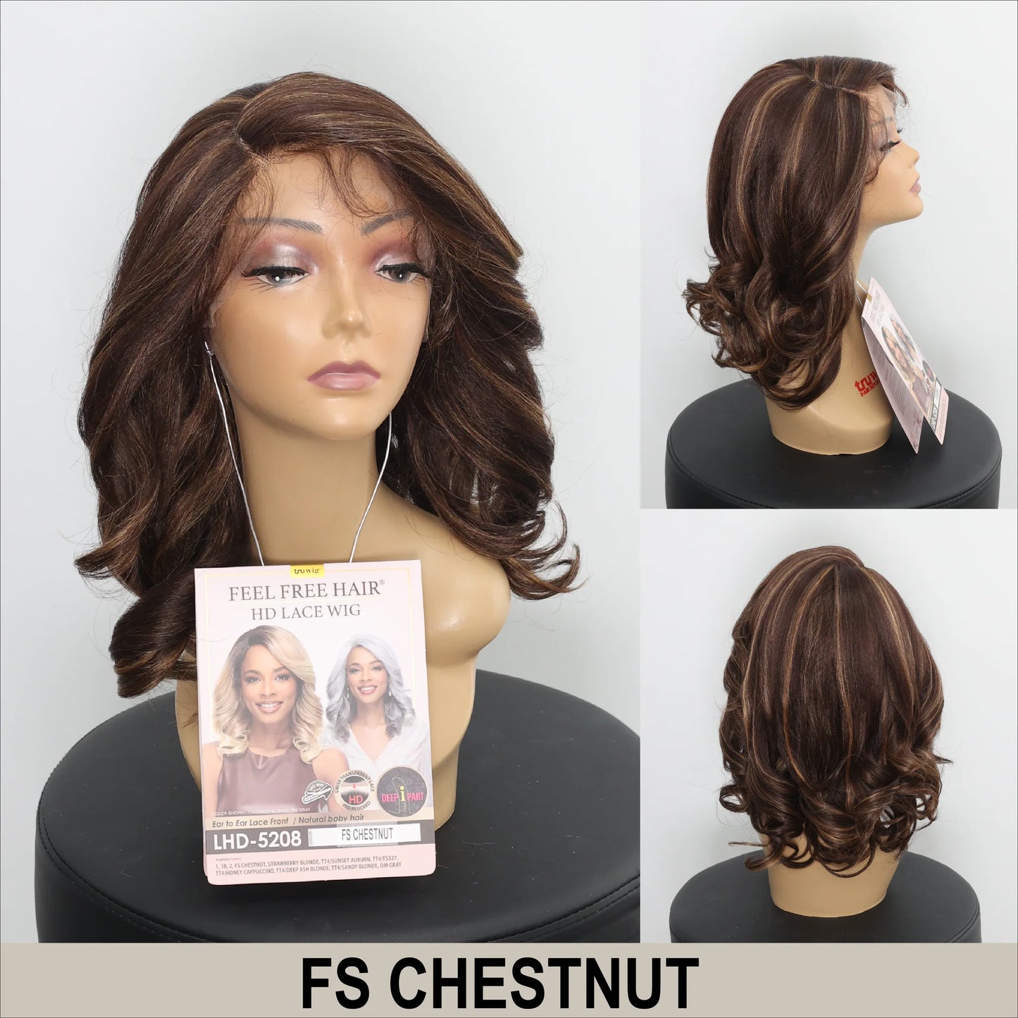 HR Tru Wig LHD-5208 HD Lace Wig