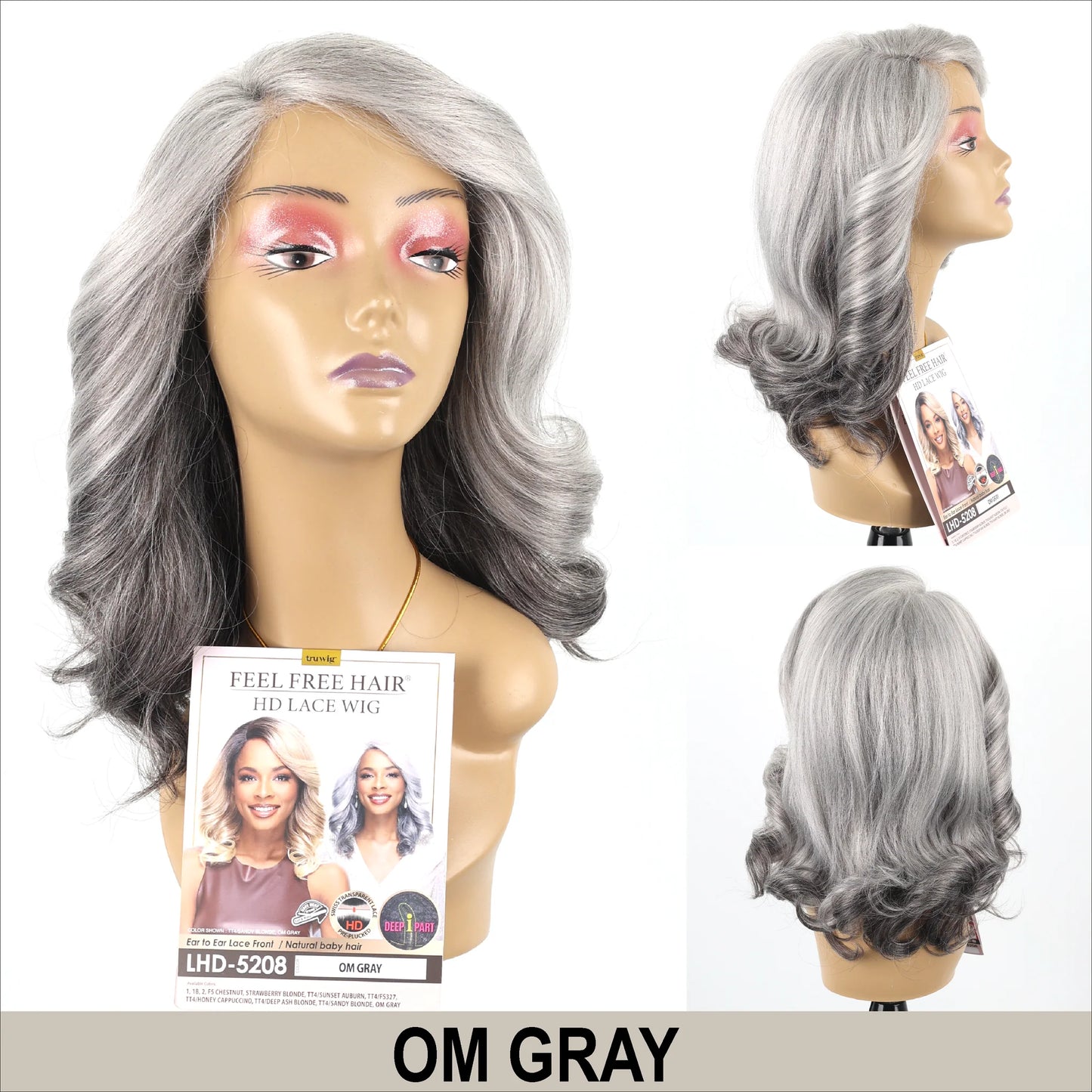 HR Tru Wig LHD-5208 HD Lace Wig