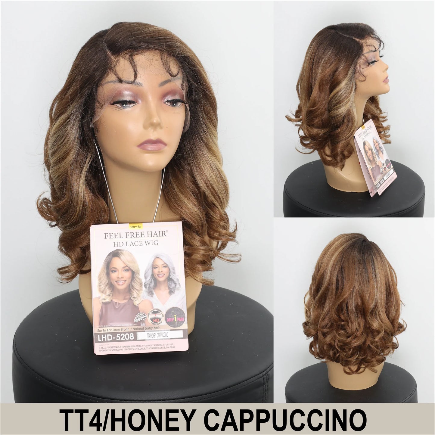 HR Tru Wig LHD-5208 HD Lace Wig