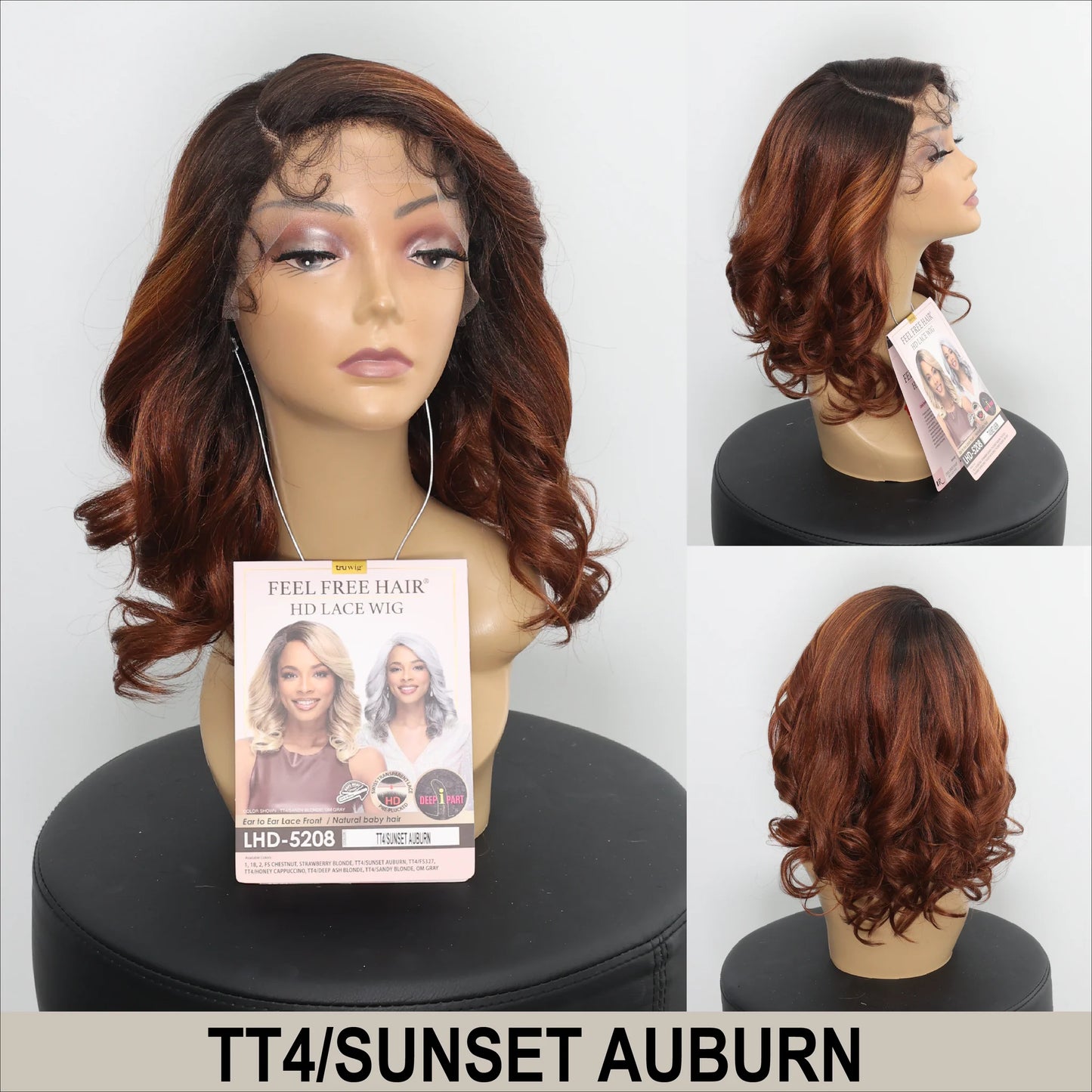 HR Tru Wig LHD-5208 HD Lace Wig