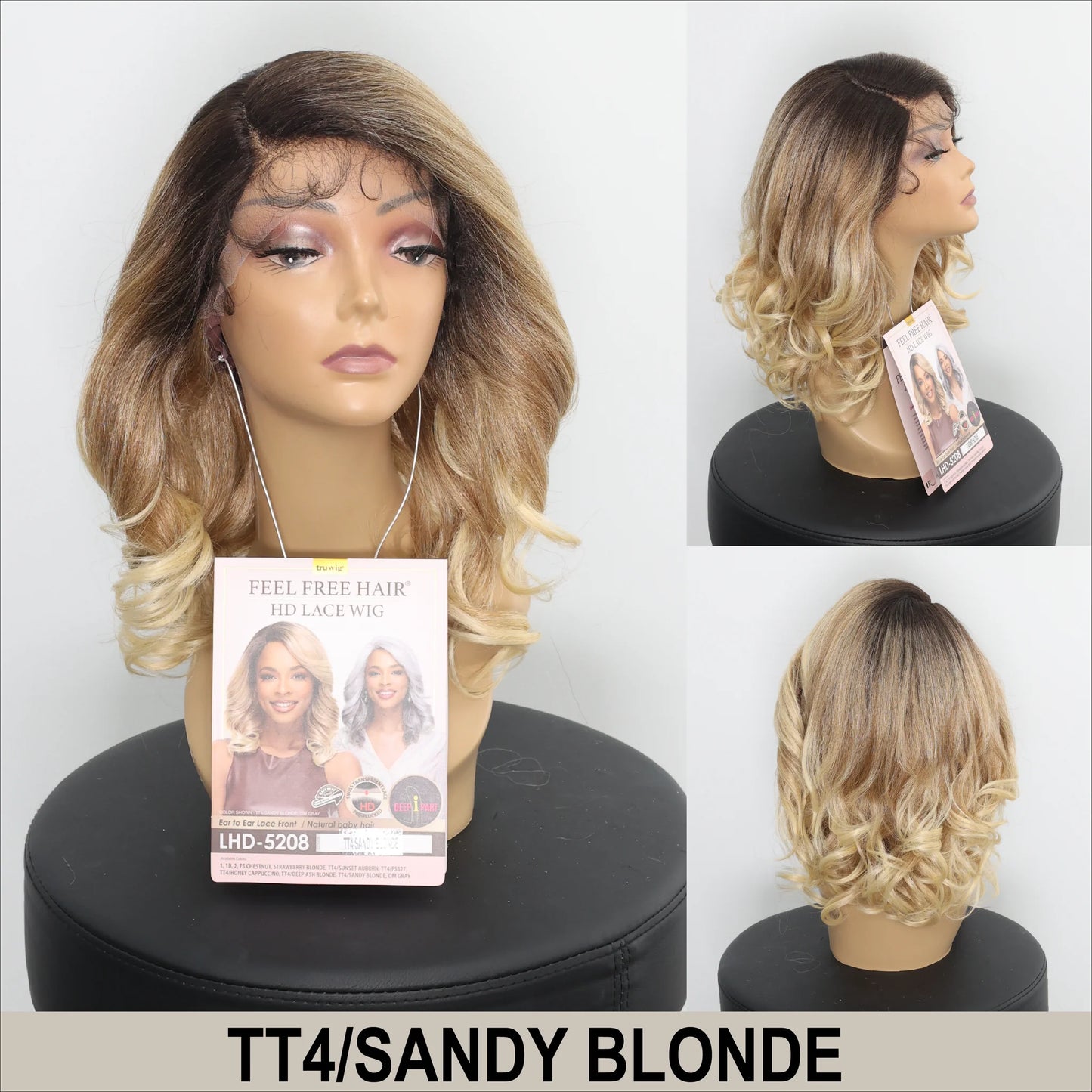 HR Tru Wig LHD-5208 HD Lace Wig