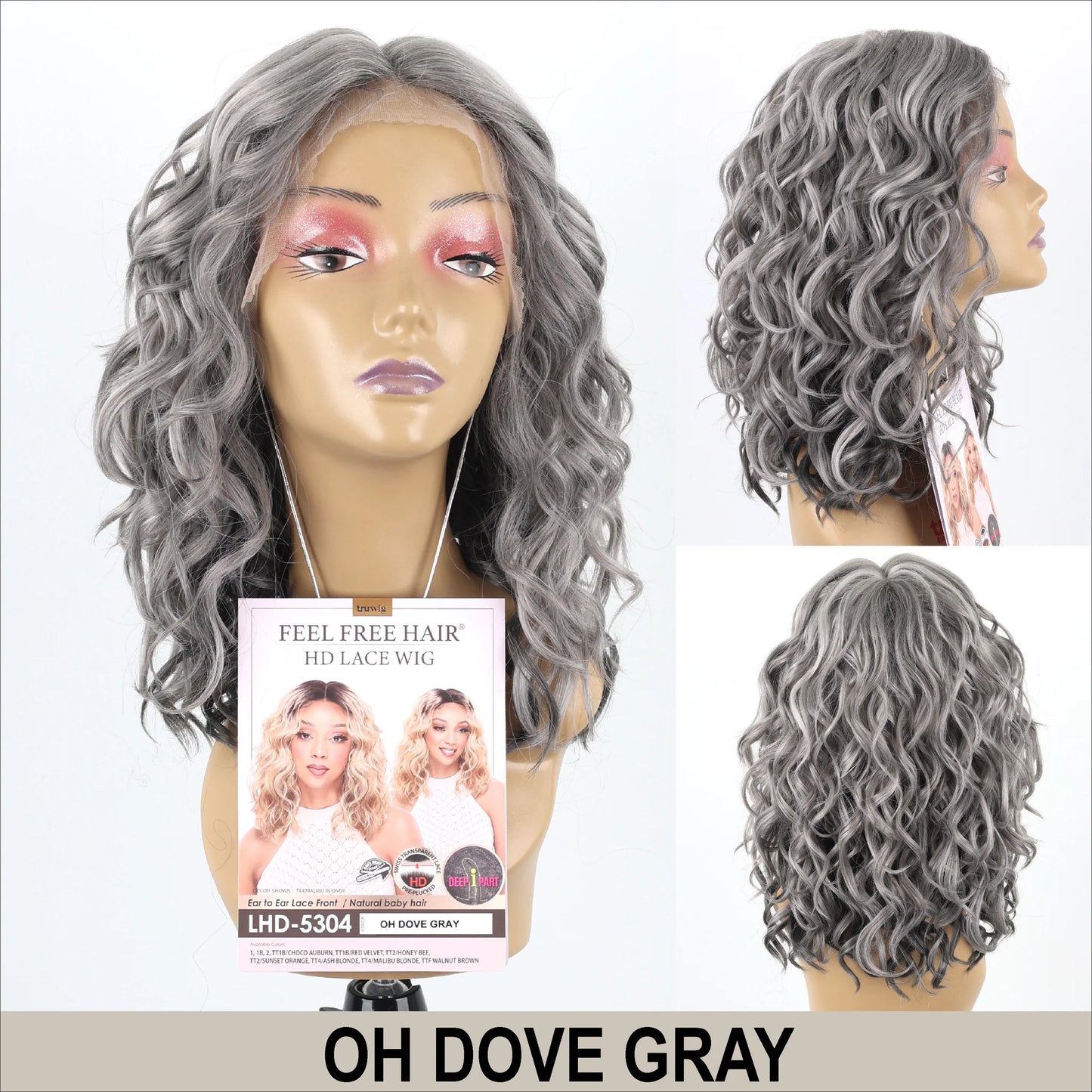 HR Tru Wig LHD-5304 HD Lace Wig