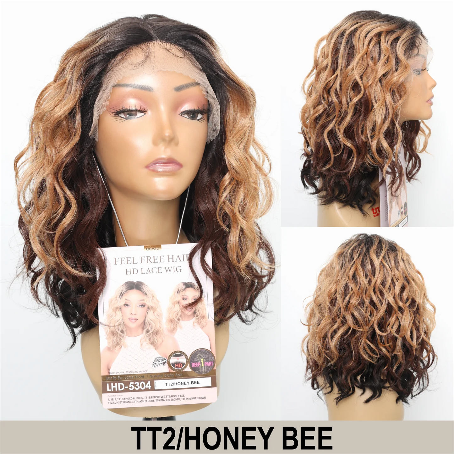 HR Tru Wig LHD-5304 HD Lace Wig