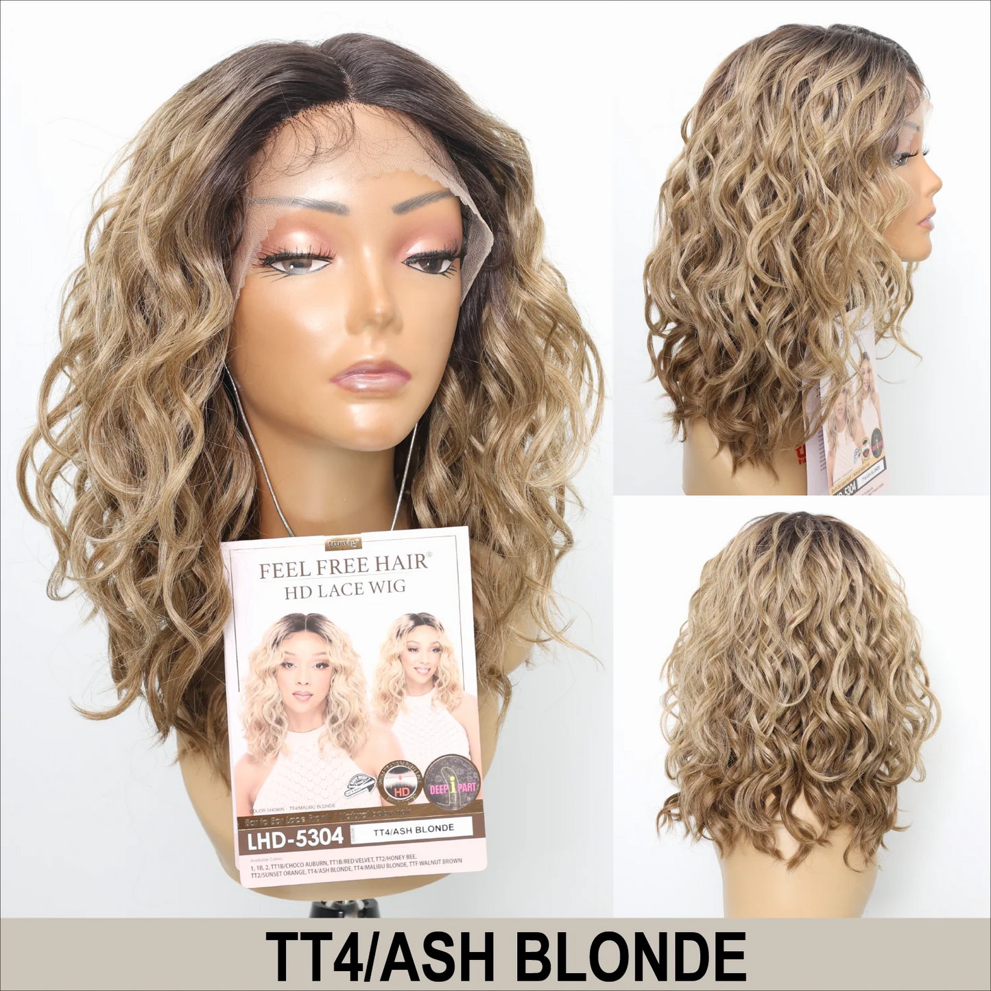 HR Tru Wig LHD-5304 HD Lace Wig