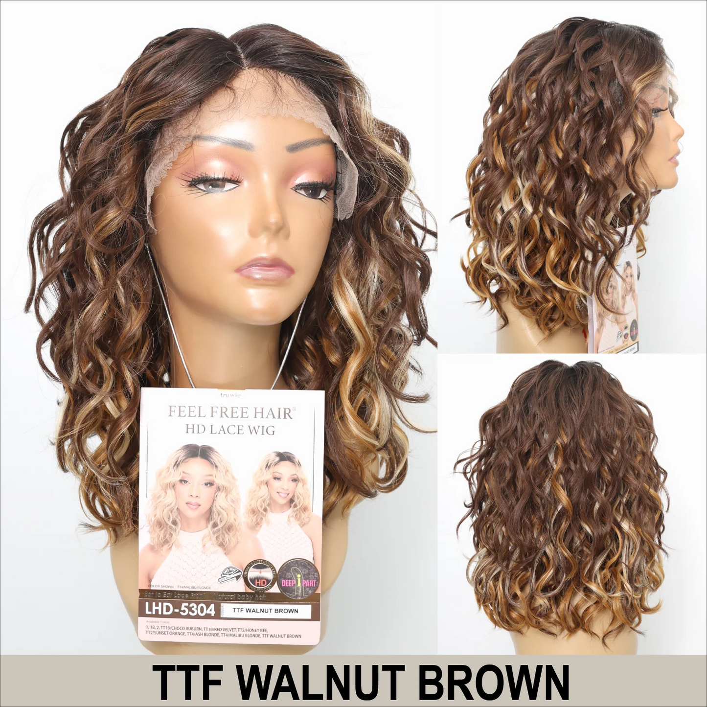 HR Tru Wig LHD-5304 HD Lace Wig