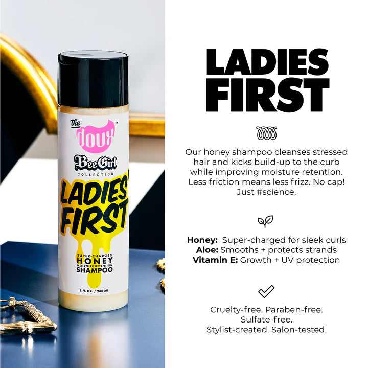 The Doux Bee Girl Ladies First Honey Shampoo 8oz