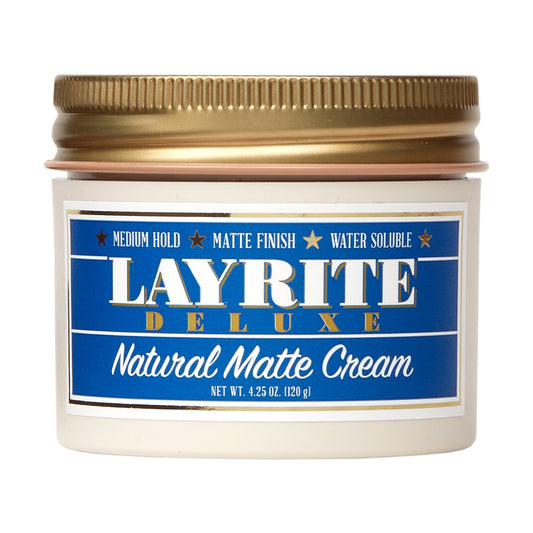 Layrite Deluxe Pomade Natural Matte 4 oz