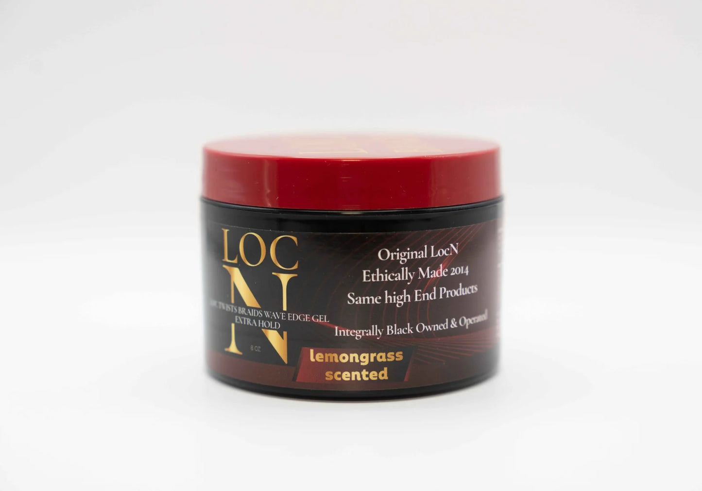 Loc N Gel Extra Hold Lemongrass Scented 8 oz