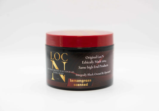 Loc N Gel Extra Hold Lemongrass Scented 8 oz