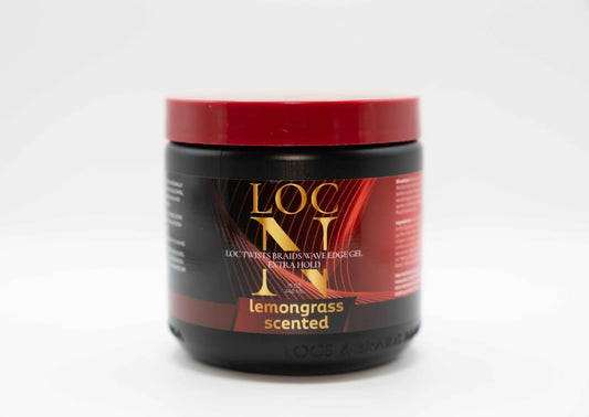 Loc N Gel Extra Hold Lemongrass Scented 16 oz
