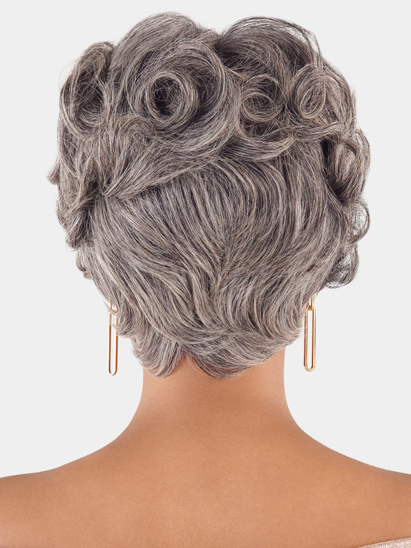 Maestro Gray Full Wig HH Torino 8"