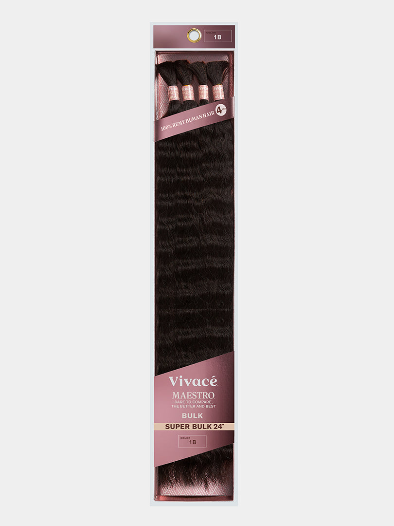 Vivace Maestro Wet and Wavy Super Bulk Human Hair