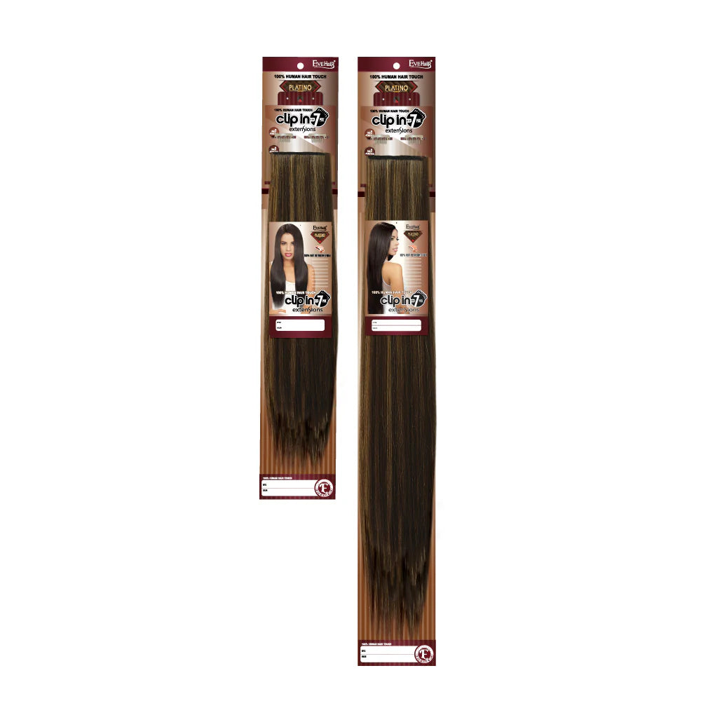 EVE Platino Clip In 7PCS 22" Straight