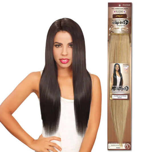 EVE Platino Clip In 7PCS 18" Straight