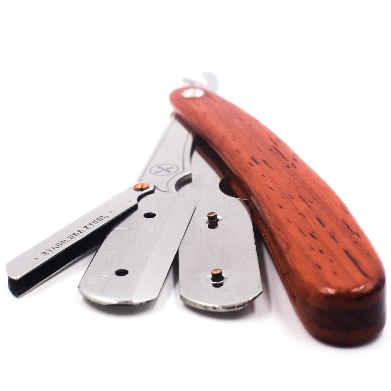 Parker Straight Razor Wood Hand Rosewood