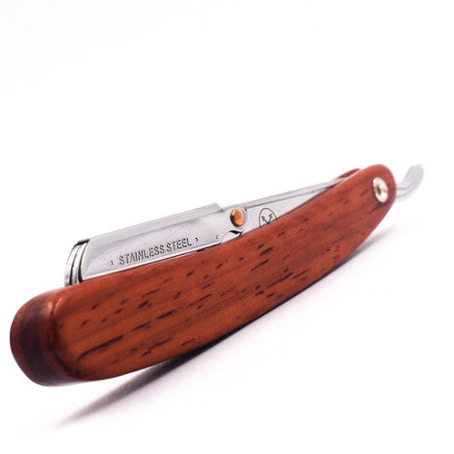 Parker Straight Razor Wood Hand Rosewood