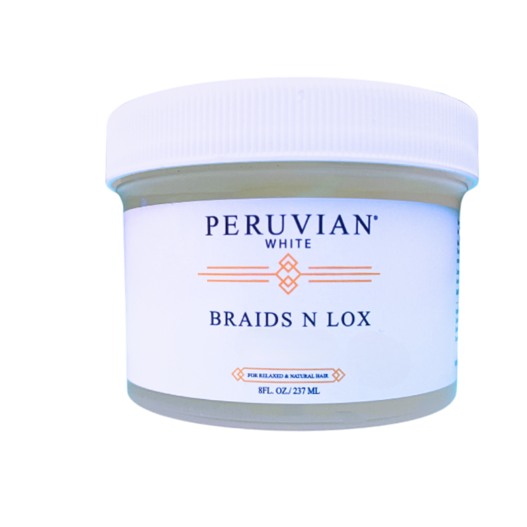 Peruvian White Braids N Lox 8 oz