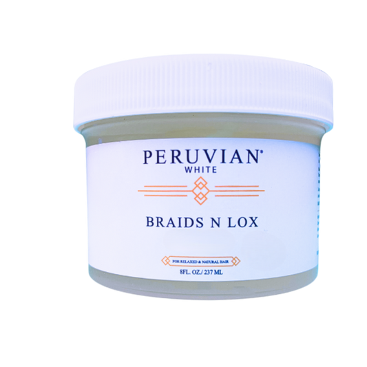 Peruvian White Braids N Lox 8 oz