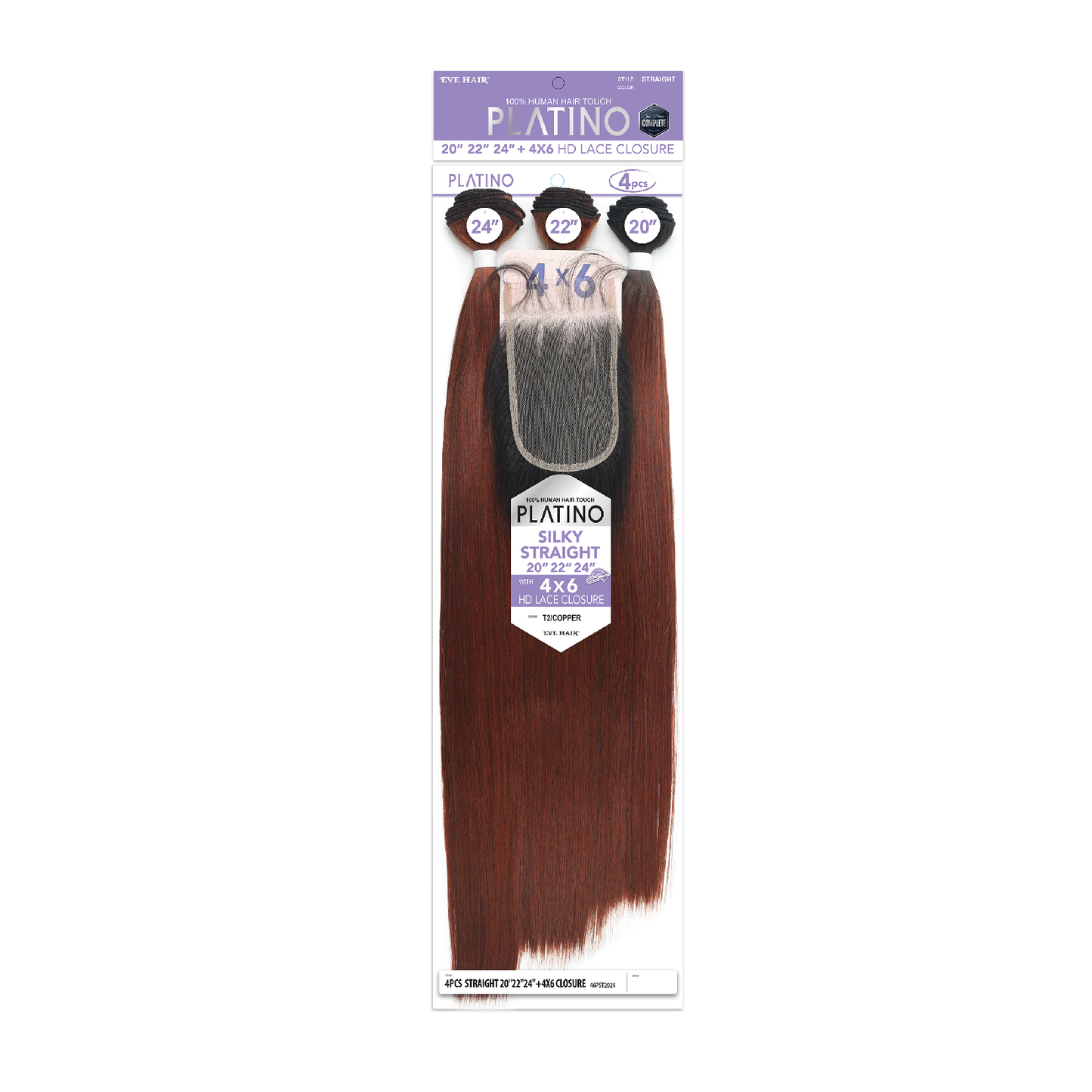 EVE Platino Multi Pack Weaving Straight HD 4X6