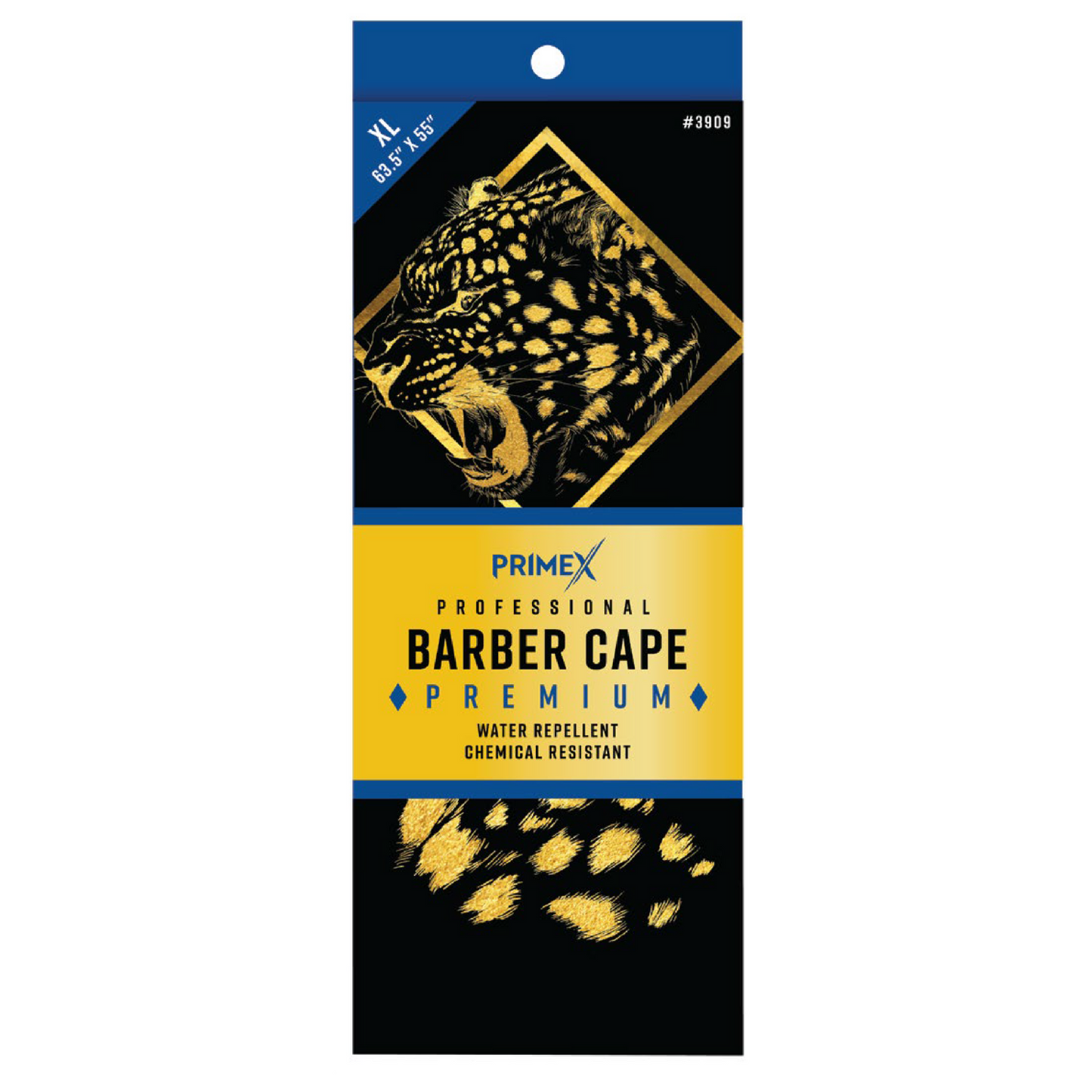 PrimeX Premium Barber Cape Jaguar