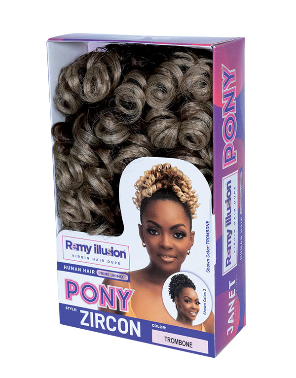 Janet Remy Illusion Pony Zircon