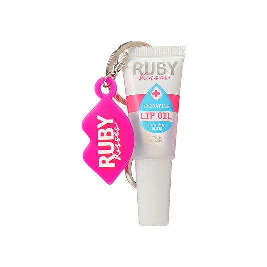 RK Hydrating Lip Oil Mini with Key Chain- Clear