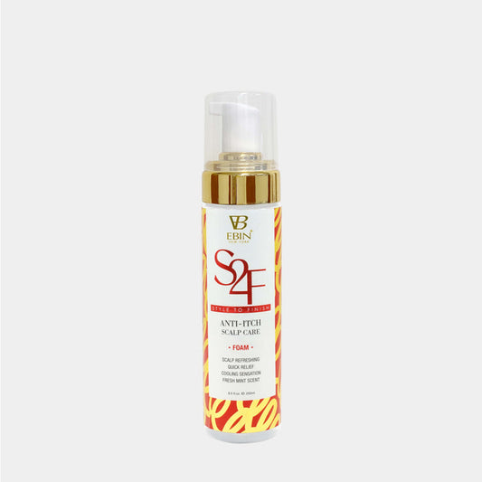 EBIN Style 2 Finish Foam Lotion Anti Itch 8.5 fl oz