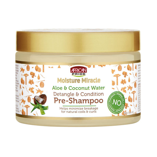 African Pride Moisture Pre Shampoo 12 oz