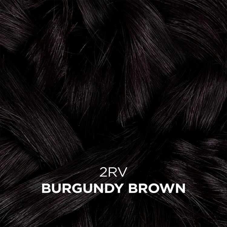Clairol Beautiful Collections Advanced Gray 2RV Burgundy Brown