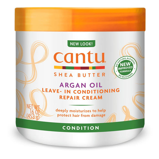Cantu Leave In Conditioning Cream Argan Oil 16 oz