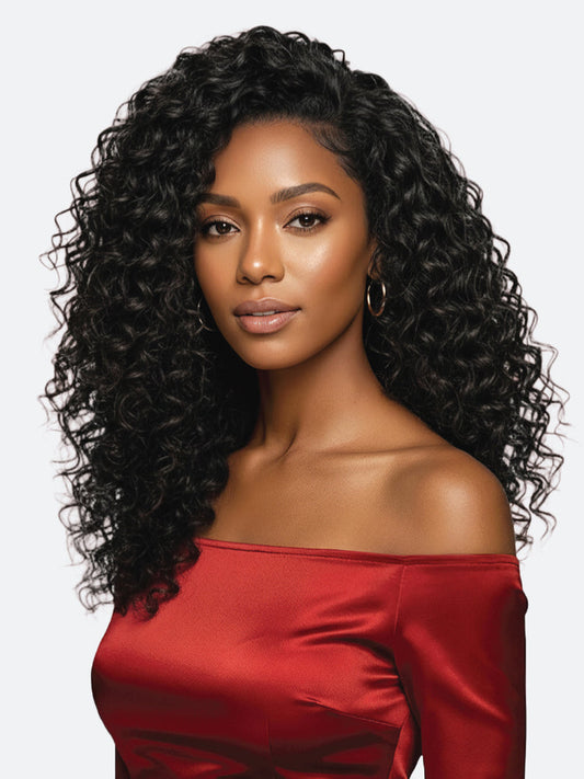 EVE Scarlet Feather Crochet Deep Wave 22"