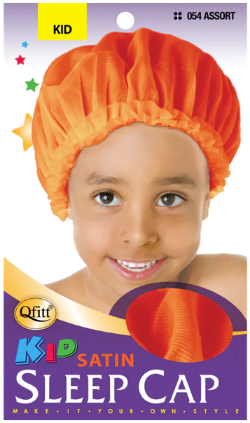 Qfitt Kid Satin Sleep Cap - Assorted