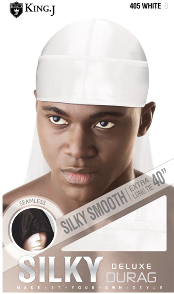 King J Deluxe Silky DuRag Assorted