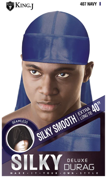 King J Deluxe Silky DuRag Assorted