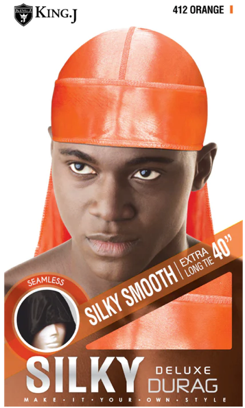 King J Deluxe Silky DuRag Assorted