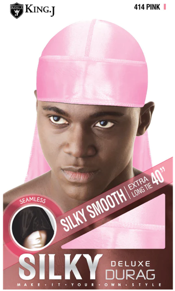 King J Deluxe Silky DuRag Assorted