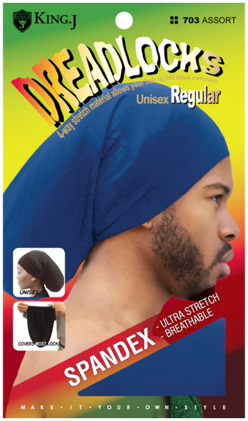 King J Dreadlock Spandex Cap Regular Assorted