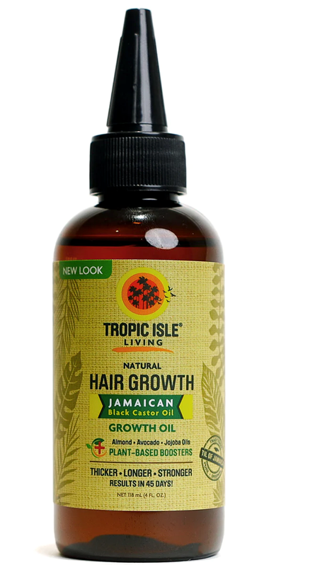 Tropic Isle Hair Gro Jamaican Black Castor Hair Growth Oil 4oz