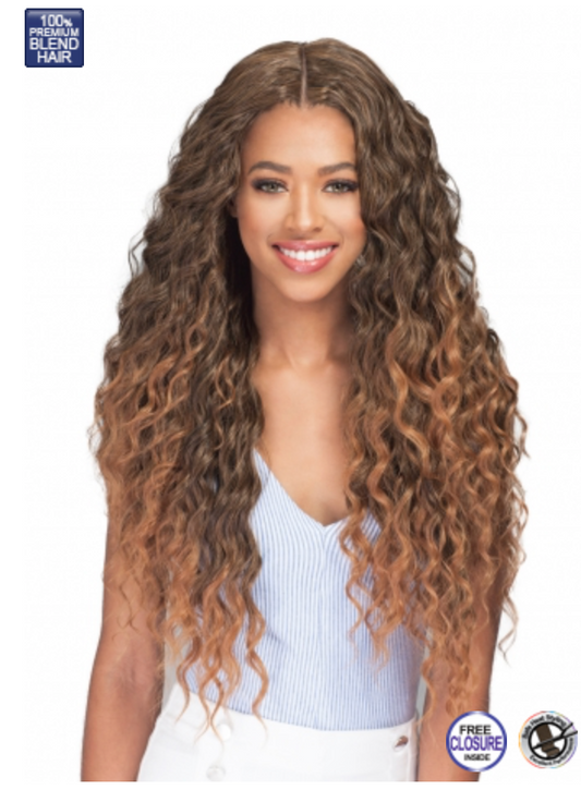 Miss Origin Natural Bundle Ocean Wave 3pc Weaving