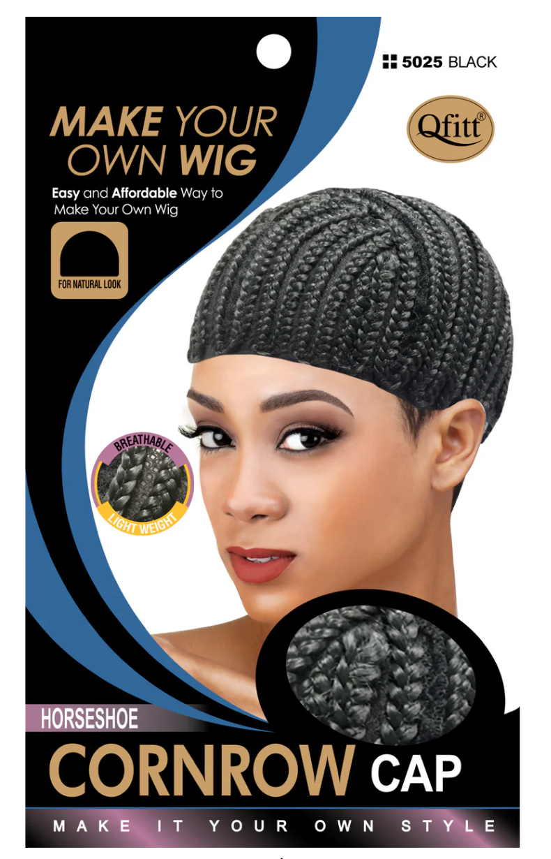 Qfitt Cornrow Cap - Horseshoe