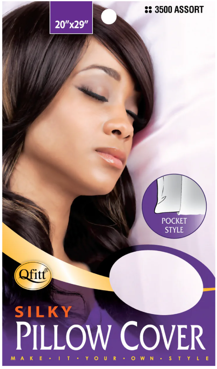 Qfitt Silky Pillow Cover Assorted