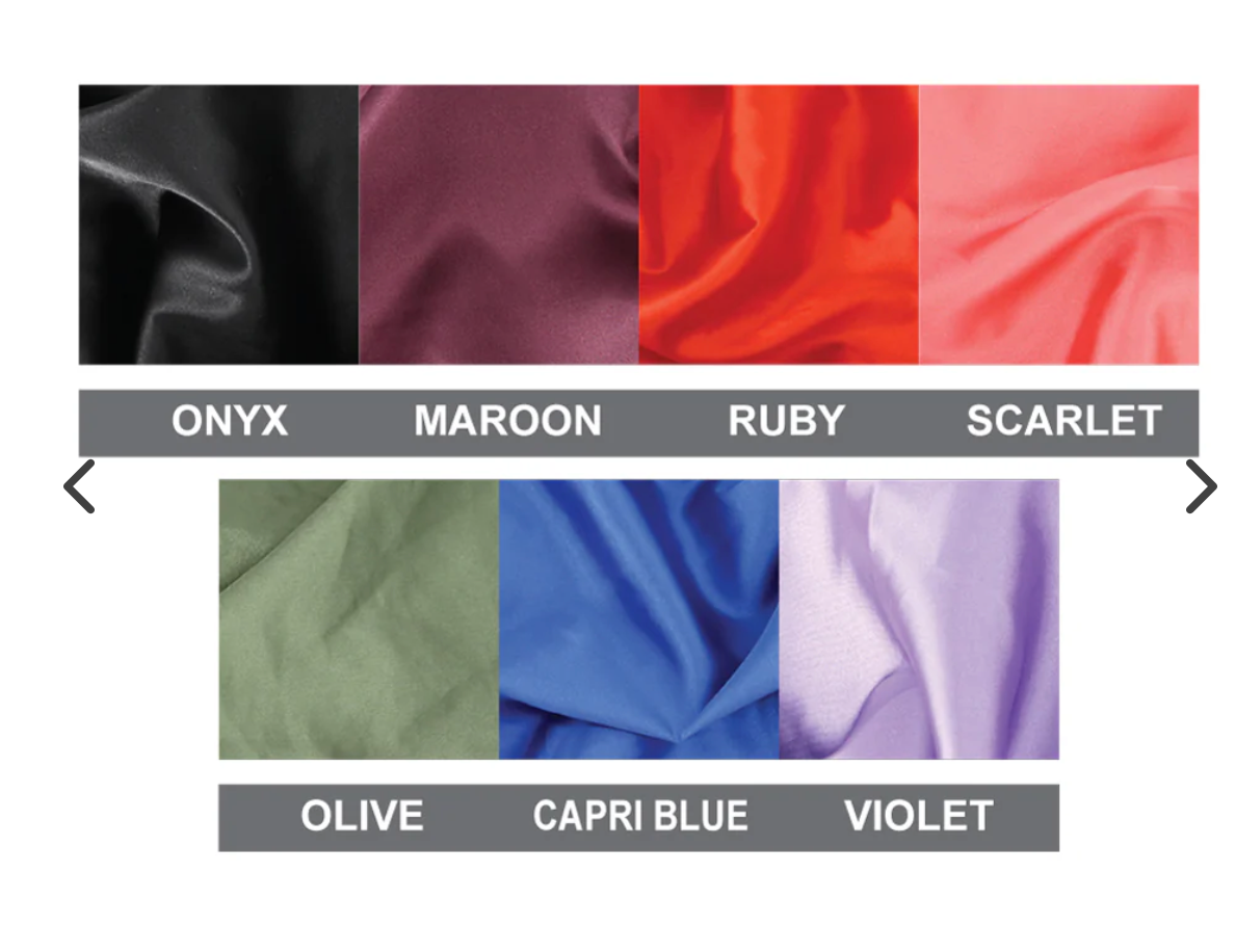 Qfitt Lux Silky Satin Bonnet Jumbo Solid Assorted