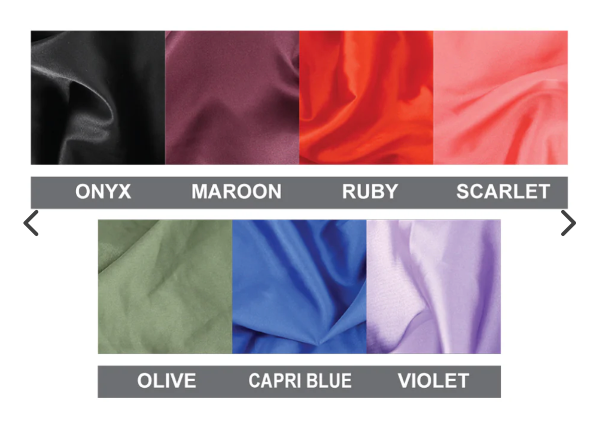 Qfitt Lux Silky Satin Braid Bonnet Solid Assorted