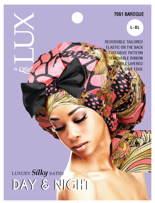 Qfitt Lux Day & Night Braid Cap L-XL Assorted Pattern