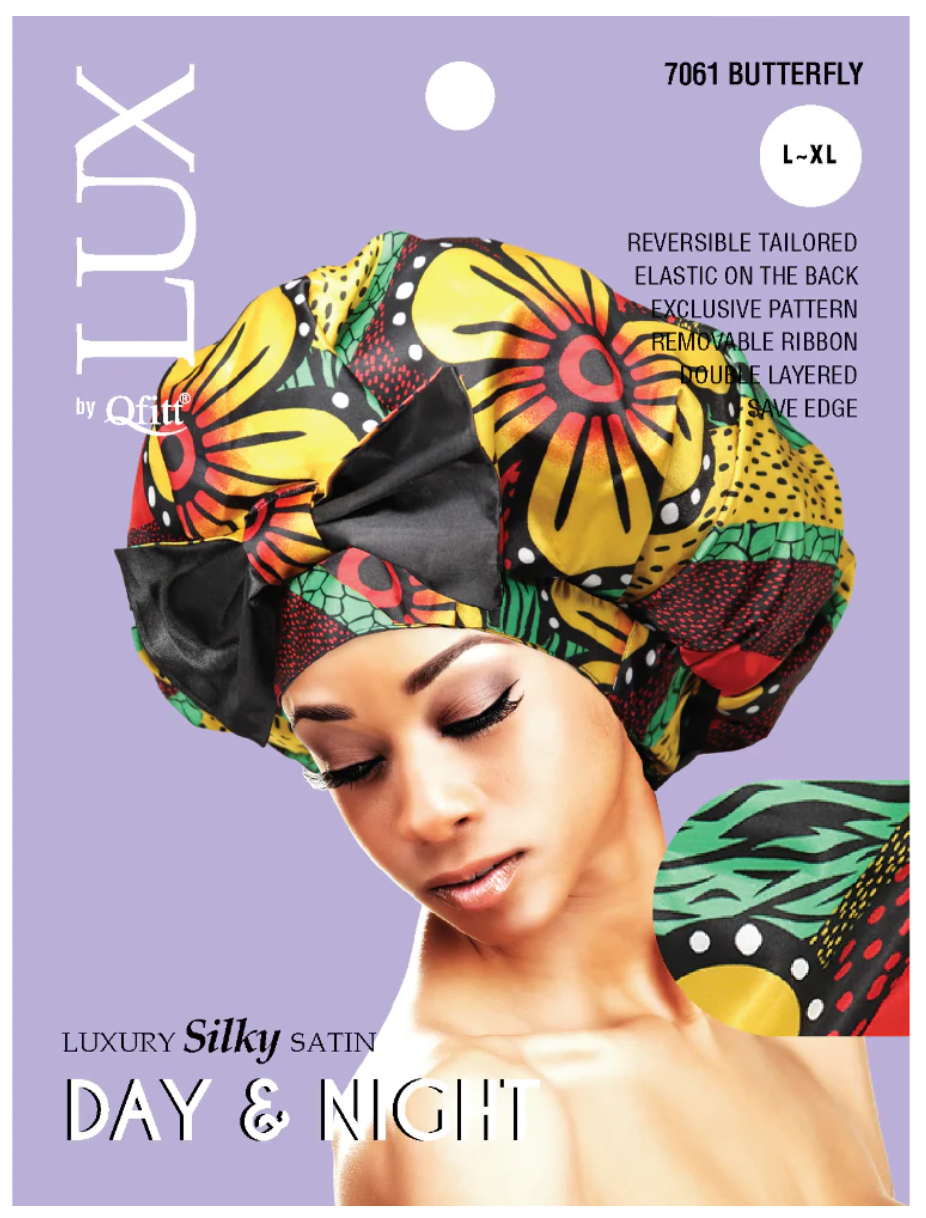 Qfitt Lux Day & Night Braid Cap L-XL Assorted Pattern