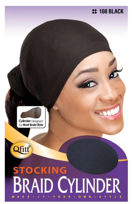 Qfitt Stocking Braid Cylinder Black