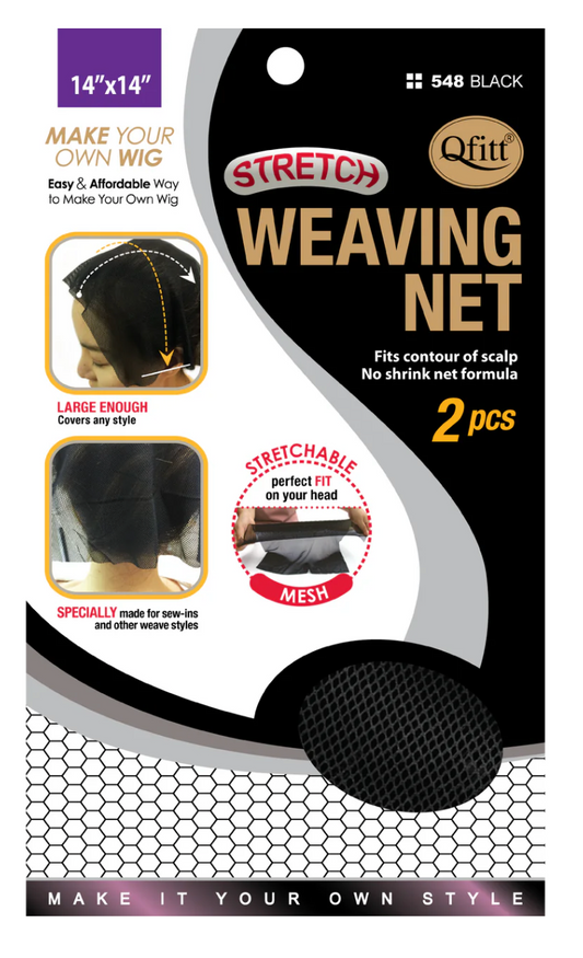 Qfitt Stretch Weaving Net 2 pcs Black